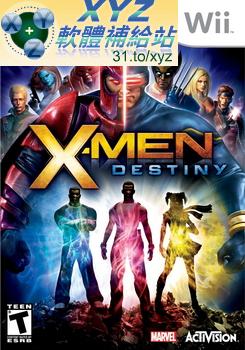 X 戰警 天命 X-Men Destiny USA WII(美版)(DVD版)